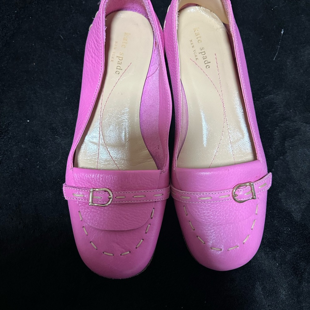 Pink women’s loafers
